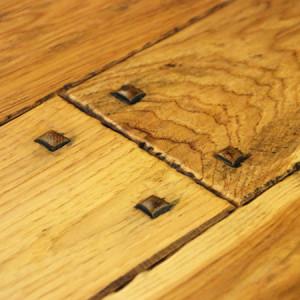 authentic hand scraped hickory hardwood flooring with wood pegs