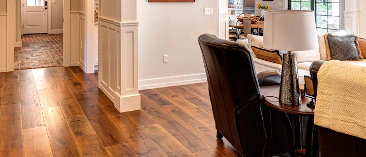 premium hardwood flooring by Rehmeyer - Pennsylvania street of dreams living room