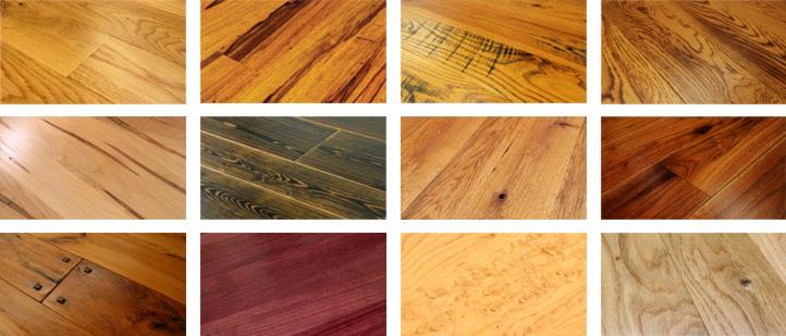 custom hardwood floor swatches