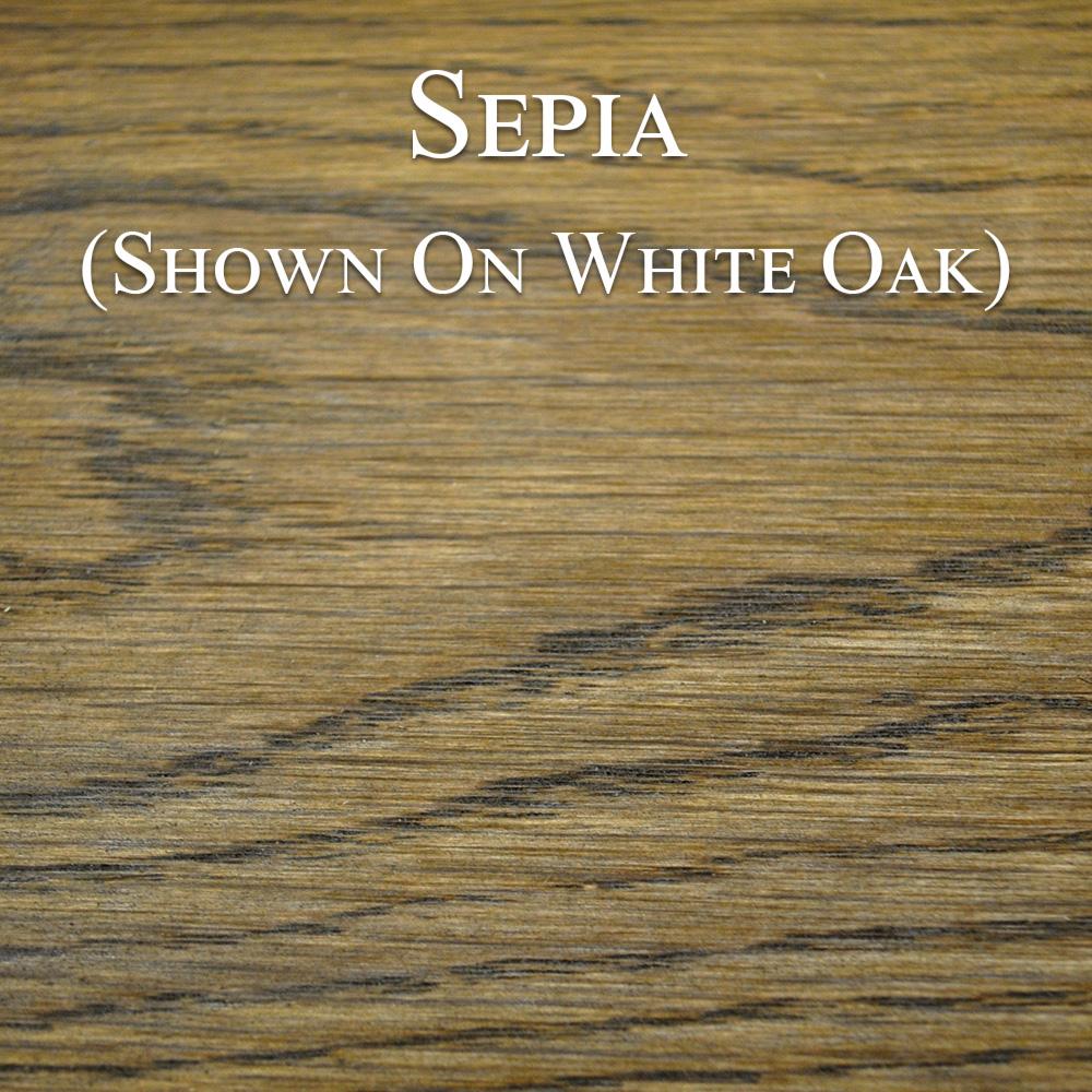 Sepia Hardwax Oil on White Oak