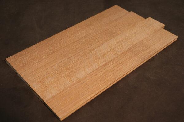 Ivory Hard Wax Oil Finish on Wide Plank White Oak