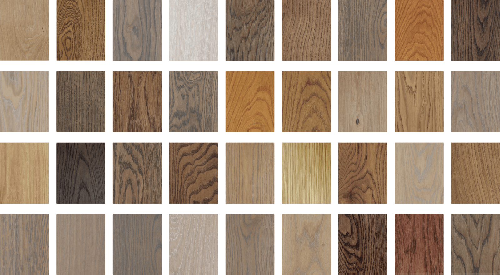 Chimiver Hardwax or Hard Wax Oil Finish Color Swatches